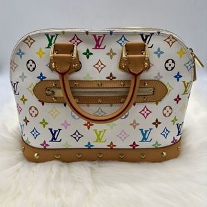 LV✨Limited Edition✨ Alma PM Multicolor Monogram Canvas Vintage Bag